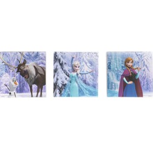 Trois motifs de la Reine des neiges comme décoration murale