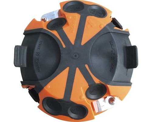 Zentrierbohrhilfe mit verschiedenen Bohrdurchmessern