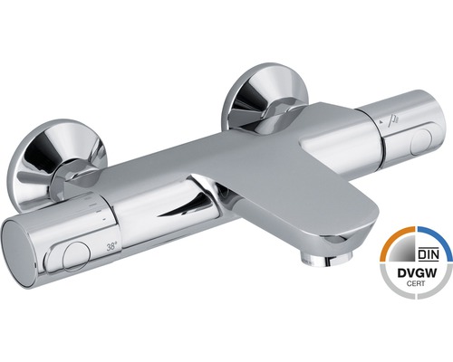 Mélangeur de baignoire thermostaté AVITAL Pescara chrome Mélangeur de baignoire thermostaté AVITAL Pescara chrome