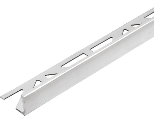 Winkel-Abschlussprofil Durosol Aluminium Länge 250 cm Höhe 8 mm-0