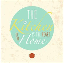 The Kitchen is the Heart of the Home Spruch
