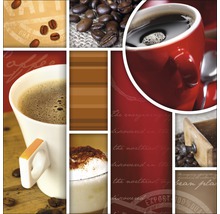 Glasbild Red Coffee I 50x50 cm GLA300