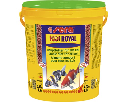 Aliment composé sera Koï Royal Large 21 litres