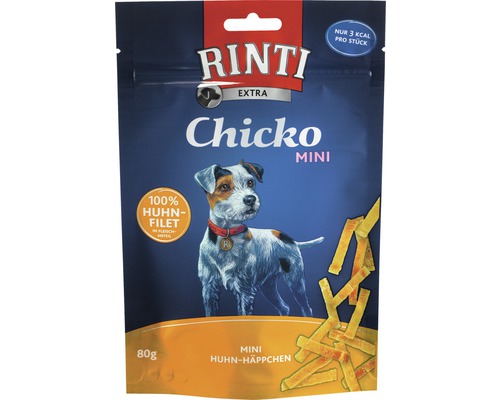En-cas pour chiens RINTI Extra Chicko Mini poulet 80 g