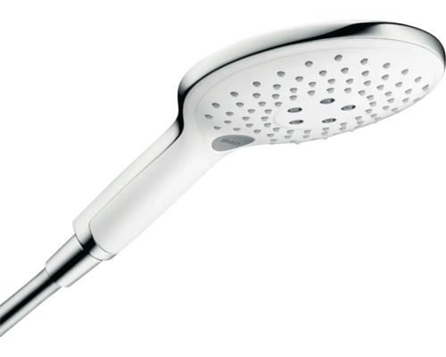 Handbrause hansgrohe Raindance Select S 150 3jet 28587400 Ø 15 cm chrom/weiß Handbrause mit verschiedenen Strahlarten