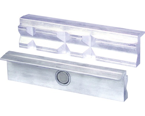 Mâchoire de protection magnétique type prisme, taille 100 mm Rail de pliage de presse plieuse en aluminium avec aimant