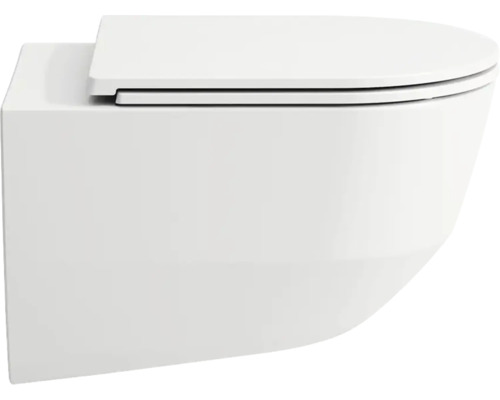 WC à fond creux suspendu avec siège de WC