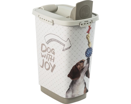 Futtertonne für Hunde mit Hunde Motiv