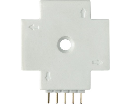 Connecteur en X MaxLED blanc 24V-0