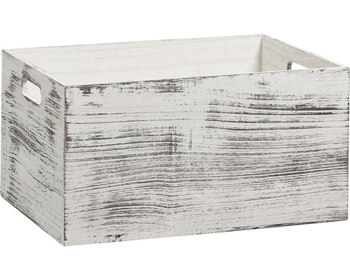 Caisse en bois avec poignées