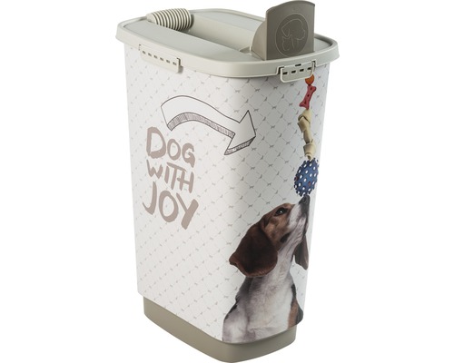 Futtertonne für Hunde mit Dekor