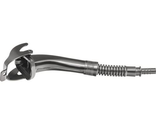 Bec verseur en métal avec tuyau flexible