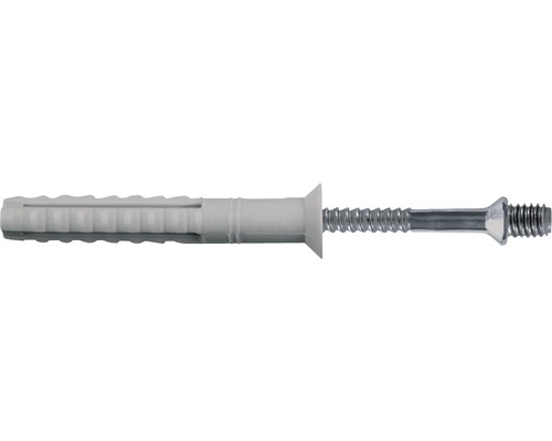 Cheville à clou Attack Plus Ø 6/40 mm KT Tox, 50 mm Cheville à visser avec cheville
