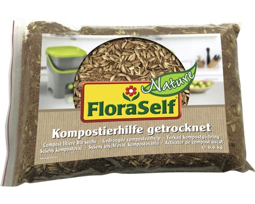 Kompostierhilfe für Komposteimer FloraSelf Nature 0,6 kg-0