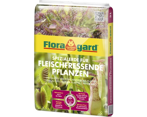 Fleischfressende Pflanzen Erde Floragard 3 L