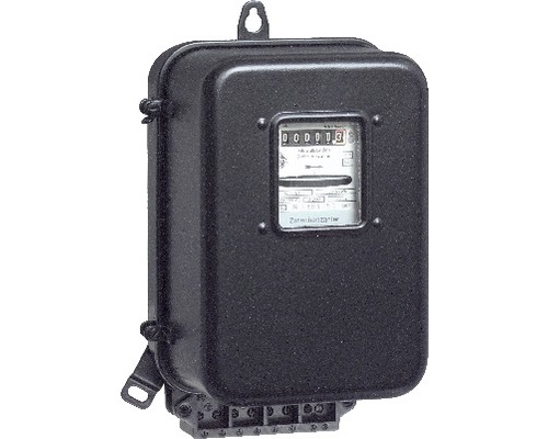 Compteur intermédiaire pour courant triphasé 3x 10A noir Compteur intermédiaire pour courant triphasé 3x 10A noir