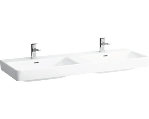 Lavabo LAUFEN Pro S 130 cm blanc avec revêtement 8149684001041