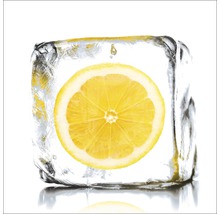 Glasbild Lemon Sorbet 30x30 cm GLA523