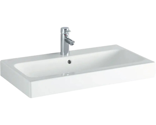 Lavabo à poser GEBERIT iCon 75,0 x 48,5 cm blanc brillant 124575000