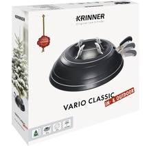Support de sapin de Noël Krinners Vario Classic pour intérieur et extérieur dans sa boîte