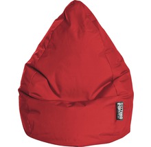 Pouf coussin Sitting Point Beanbag Brava XL env. 220 litres rouge 70x110 cm