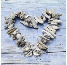 Tableau en verre Wooden Love I 30x30 cm
