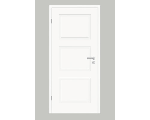 Porte intérieure Pertura Mila 02 laque blanche (similaire RAL 9010) 98,5x198,5 cm gauche