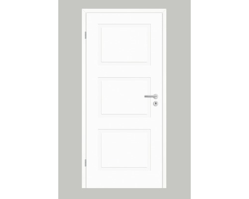 Porte intérieure Pertura Mila 02 Design blanc (semblable à RAL 9003) 86,0x198,5 cm tirant gauche