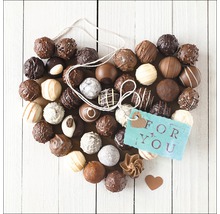 Glasbild Candies For You IV 20x20 cm GLA782