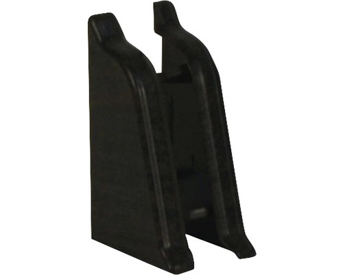 Embouts PICCANTE pour Joint d'étanchéité 37 chêne rustique 39/25 (dte & gche) Support en plastique noir