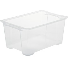 Boîte de rangement en plastique