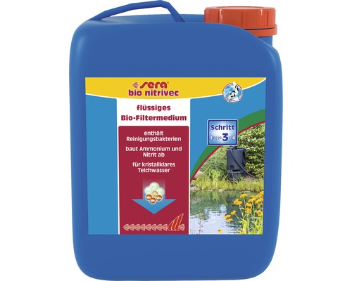 Schadstoffentferner sera pond bio nitrivec 2500 ml