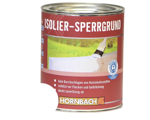 HORNBACH Isolierfarbe Isoliersperrgrund creme 750 ml