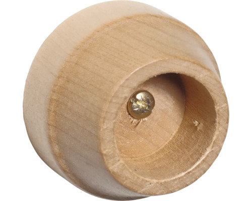 Holz-Kleiderstangenhalterung mit Schraube