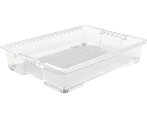 Boîte de rangement sous lit Evo Easy 50 l transparent sans