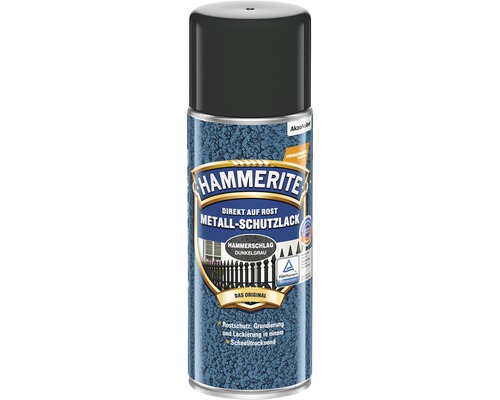 HAMMERITE Hammerschlaglack Sprühlack dunkelgrau 400 ml