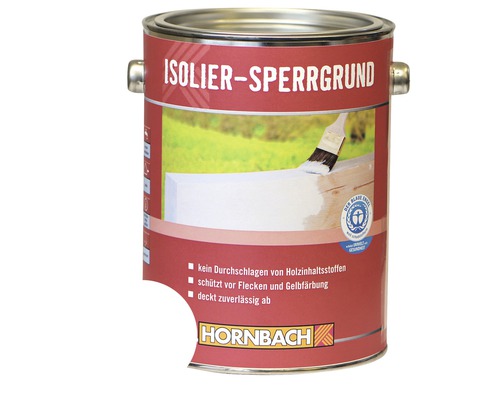 Peinture isolante HORNBACH sous-couche d'isolation crème 2,5 l