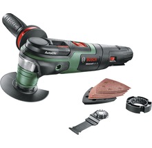 Outil multifonctions sans fil Bosch AdvancedMulti 18 avec 1 batterie et chargeur + accessoires