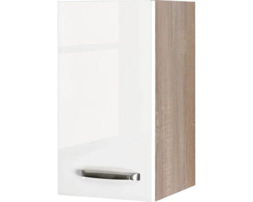 Hängeschrank Flex Well Valero Breite 30 cm weiß hochglanz