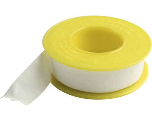 Bande d'étanchéité Marley pour conduite d'eau froide rouleau = 12 m Ruban d''étanchéité en téflon sur bobine jaune