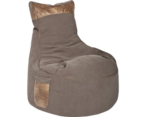 Pouf coussin Sitting Point Swing Jamie marron 95x65x90 cm Pouf coussin Sitting Point Swing Jamie marron 95x65x90 cm
