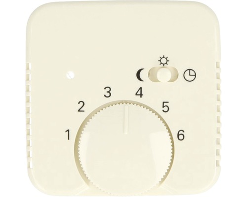 Plaque centrale pour thermostat d'ambiance Busch-Jaeger 1795-212 Duro 2000 QD blanc