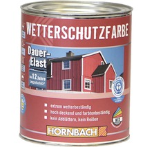 HORNBACH Holzfarbe Wetterschutzfarbe dunkelbraun 750ml-thumb-2