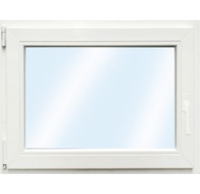 Kunststofffenster 1-flg. ARON Basic weiß/golden oak 650x500 mm DIN Links-thumb-2