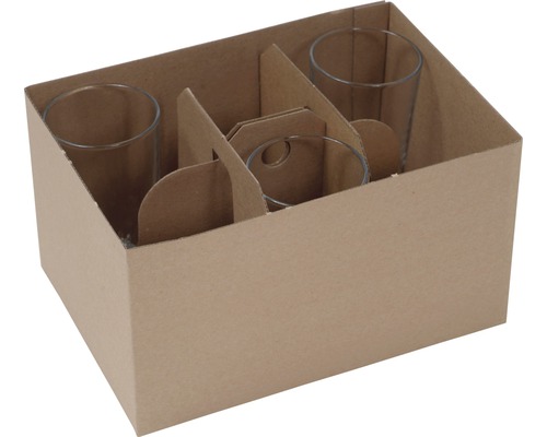Séparateurs Pour Cartons De Déménagement - Lot De 6 - 82x82x80 Mm - Pour Protéger Verres, Vaisselle Fragile