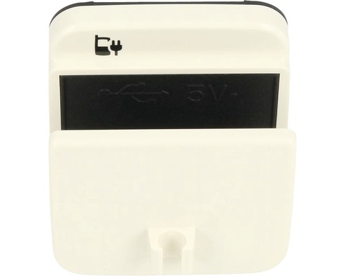 Plaque centrale pour station de charge USB Busch-Jaeger 6478-212 Duro 2000 QD blanc