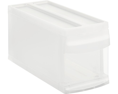 Schubladenbox Systemix S transparent 39,5x17x20,3 cm