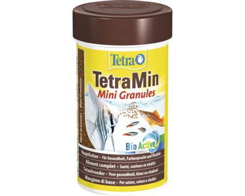 TetraMin Nourriture pour poissons Mini Granulés 100 ml TetraMin Mini Granules Nourriture pour poissons, boîte