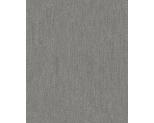 Papier peint intissé 54929 Cuvée Prestige uni noir-blanc Papier peint gris à texture fine