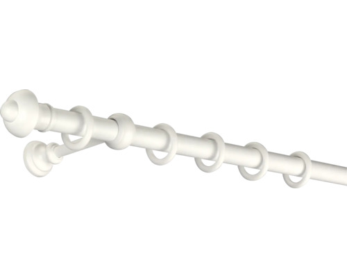 Tringle à rideau Bifo blanche Ø 28 mm 120 cm Tringle à rideau Bifo blanche Ø 28 mm 120 cm